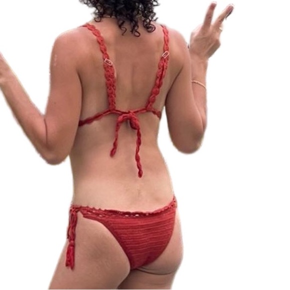 Arkitaip Linen Crochet swimsuit - Picture 3 of 4